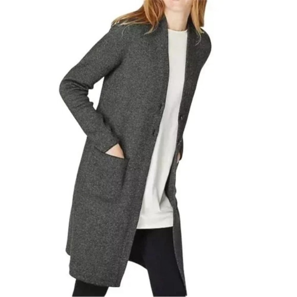 NWT J.Jill long dark gray sweater cardigan size M